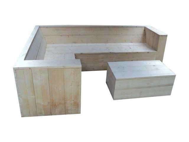 Loungemöbel, Sofa aus Holz